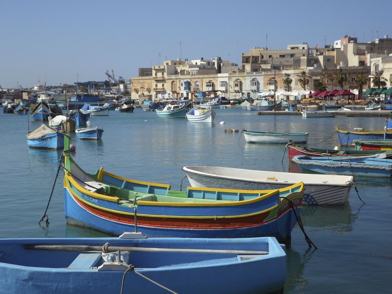 Free Maltese boat in Malta