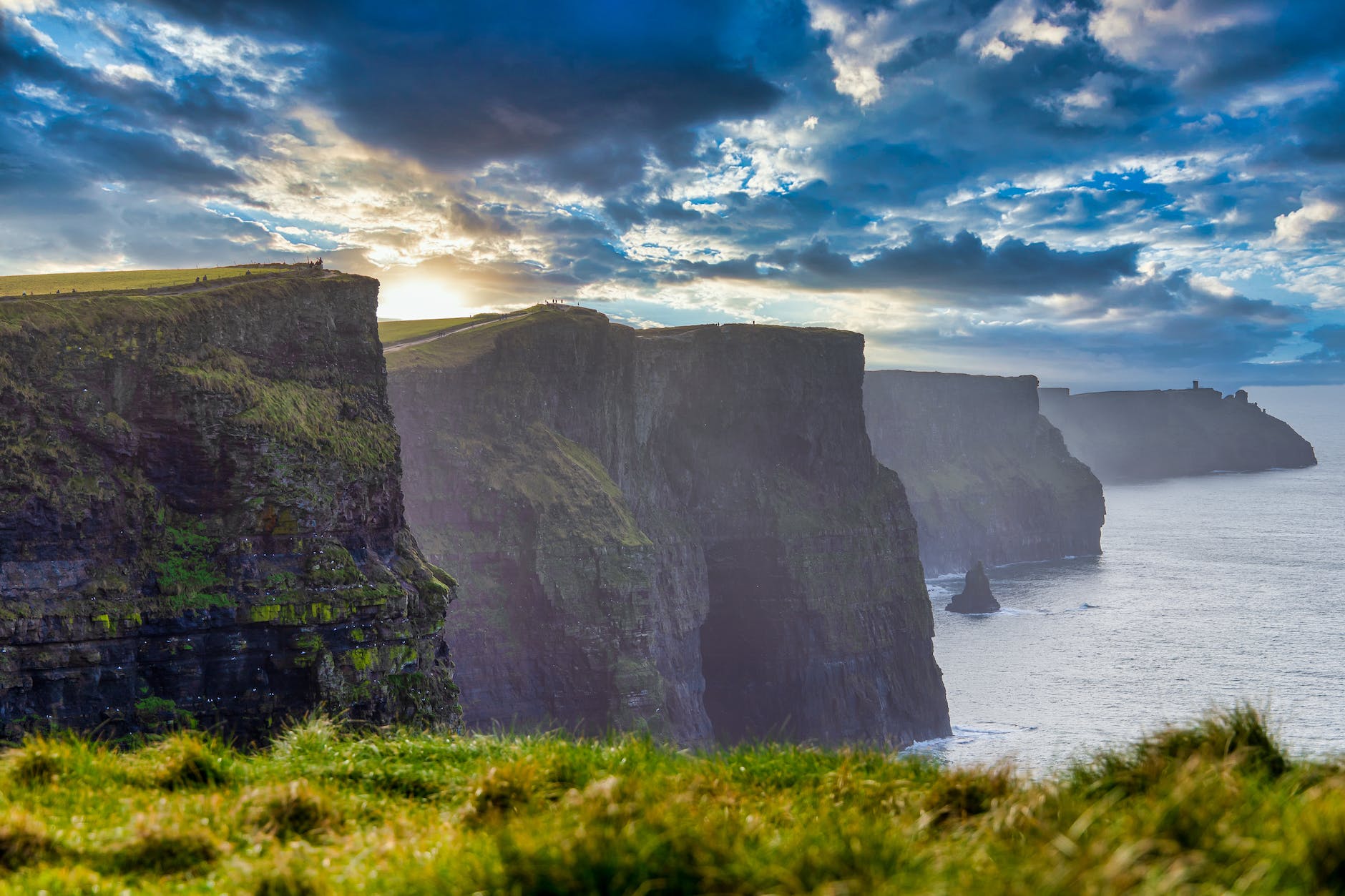 photo of seaside during dawn