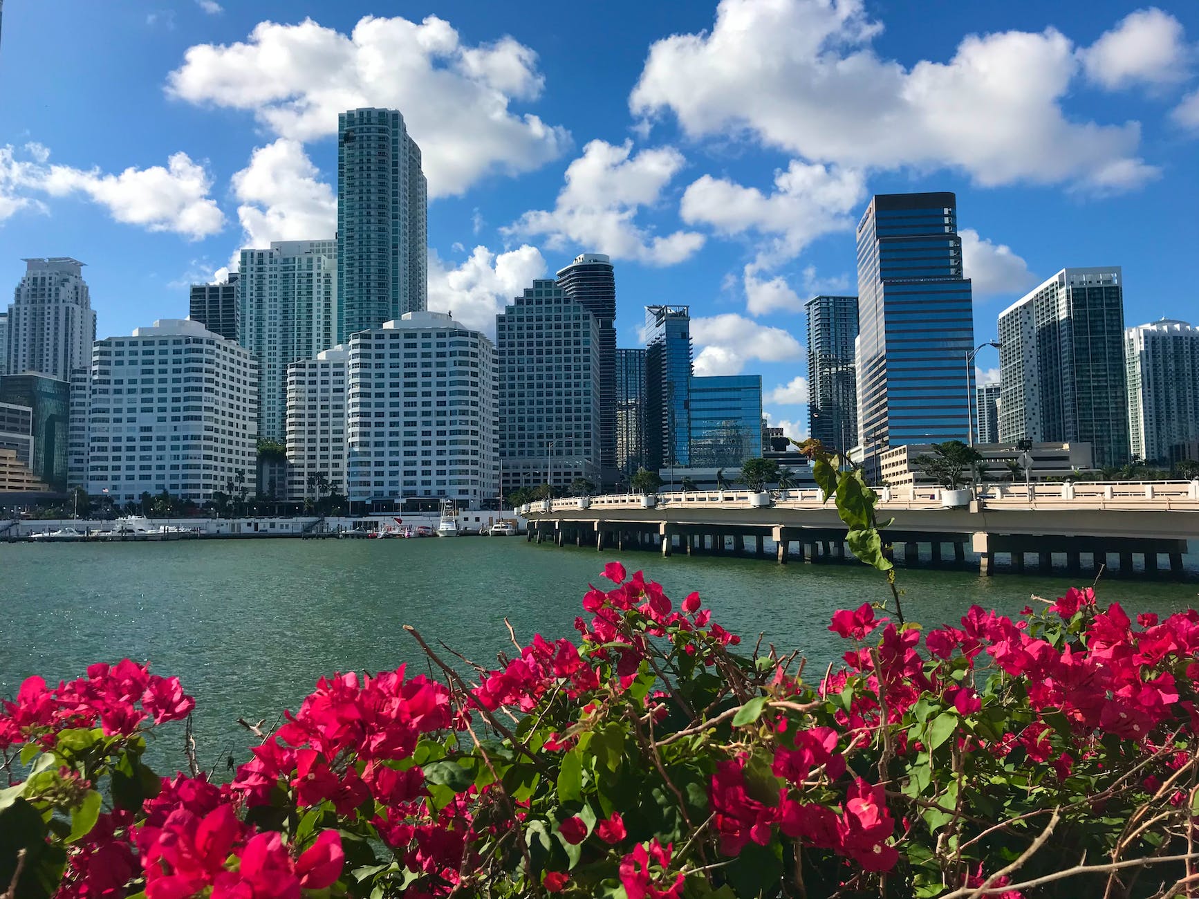 city skyline under blue sky